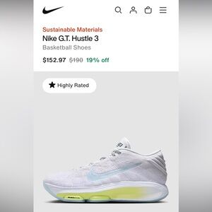 Nike GT -03 Hustle Air Zoom